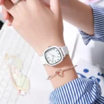 New Fashion Simple Solid Jelly Color Women Quartz Watch Ladies Casual Silicone Jelly Watches Clock Girl Gift Zegarek Damski