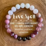 Love Spell Natural Stone Bracelet For Women Men Luck Money Protection Health Crystal Citrine Tiger's Eye Bracelet Wholesale