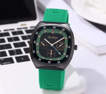 Fashion Large Dial Quartz Watch Casual Silicone Strap Women Watches Waterproof Couple Wristwatch Relojes Para Mujer