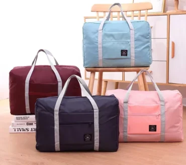 Foldable Travel Bags Nylon Large Capacity Bag Luggage WaterProof Handbags Women Men Travel Storage Clothes Packaging Organizer