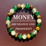 Fashion 1pc/ Attract Wealth and Prosperity Bracelet Made of Natural Stone with Wooden Beads Handmade Bracelet Men Women Jewelry