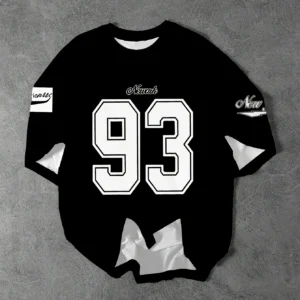 Summer Hot Selling Men Fashion T-shirt Men Los Angeles Men Printed T-shirt Size 93 Men Sports and Leisure T-shirt Quick Drying