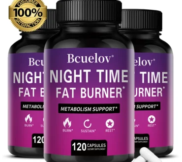 Best Nighttime Fat Burner - Thermogenic Fat Burner, Natural Appetite Suppressant and Metabolism Booster, Immune Health