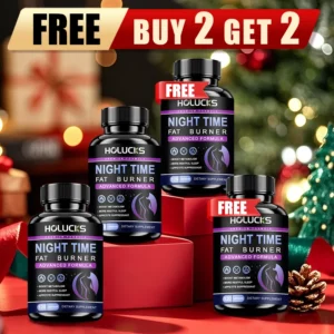 Buy 2 Get 2 Free! Night Time Fat Burner Capsules, Support Promotes Deep Sleep & Fat Loss, Balances Cortisol & Hormonal, Non-GMO