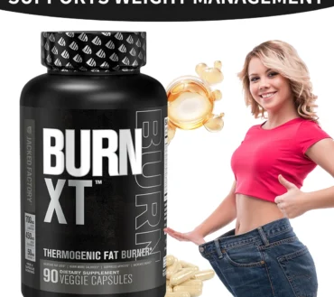 Burn XT Black Thermogenic Fat Burner - A Nootropic Energy Booster That Helps Control Metabolism By Boosting Thermogenesis