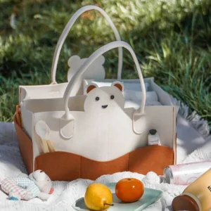 Baby Diaper Organizer Bag Mom Bags Multifunctional Portable Diaper Stackers & Caddies High Capacity Storage Bag for Baby Things