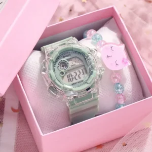 Children's Electronic Watch Teenage Couple Fashion And Sports Multifunctional Watch Electronic Watch Excluding bracelets
