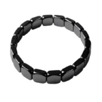 Hematite Bracelet For Men Reclaim Your Edge Confidence Natural Hematite Stone Beaded Stretch Healing Bracelets Gift Jewelry