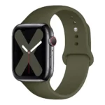 Sport strap for Apple watch band 44mm 45mm 42mm 40mm 41mm silicone bracelet correa iwatch series 9 7 8 SE 6 5 4 3 Ultra 2 49mm